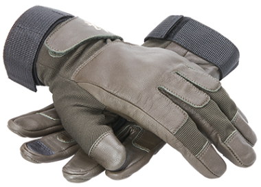 GLOVES, TRACKER, GREEN, L